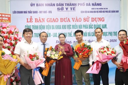 Đưa vào sử dụng Khoa Truyền nhiễm - Lao tại Bệnh viện Đa khoa khu vực miền núi phía Bắc Quảng Nam