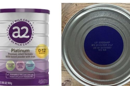 Hơn 63.000 hộp sữa công thức a2 Platinum Premium bị thu hồi do nhiễm độc tố