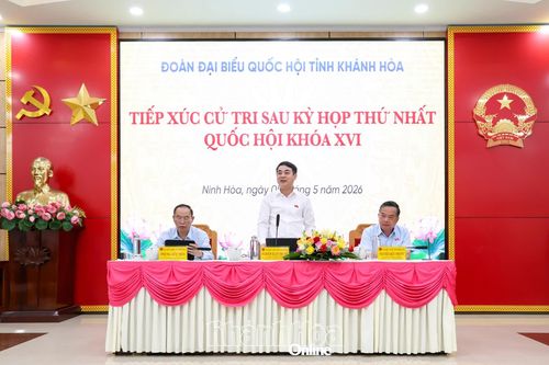 Đại biểu Quốc hội tỉnh Khánh Hòa tiếp xúc cử tri 5 xã, phường khu vực Ninh Hòa