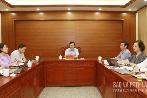 Lãnh đạo Đảng ủy các cơ quan Đảng tỉnh làm việc với các cơ quan chuyên trách tham mưu, giúp việc
