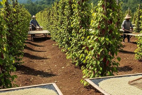 Giá tiêu hôm nay 5/5/2026: D uy trì trong khoảng 140.000 – 144.000 đồng/kg