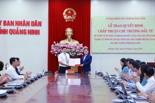 Quảng Ninh: Chấp thuận chủ trương đầu tư khu công nghiệp Đông Bắc sân bay Vân Đồn