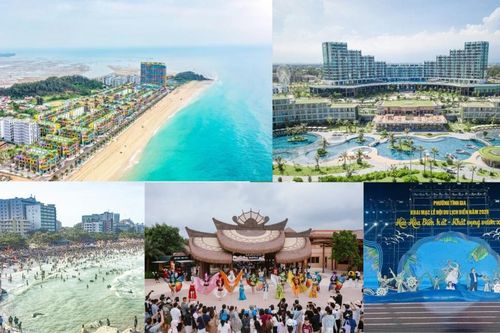 Hạ tầng dẫn lối, du lịch biển Thanh Hóa tăng tốc mạnh mẽ