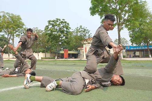 Chiến sĩ nghĩa vụ công an trưởng thành trong 'lò luyện thép'