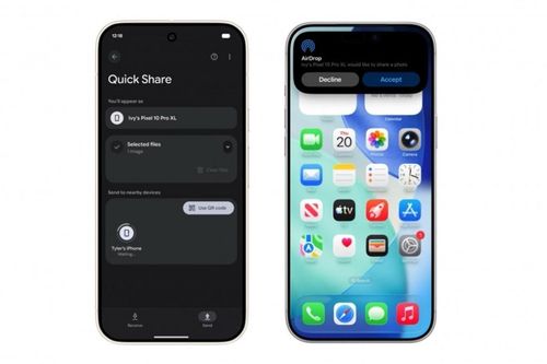 Android gửi file trực tiếp sang iPhone qua Quick Share