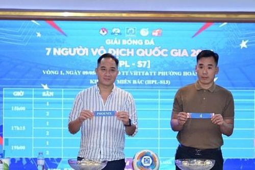 32 đội tranh tài tại Giải bóng đá 7 người vô địch quốc gia 2026