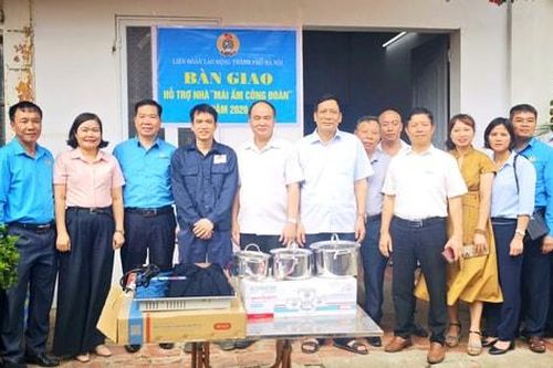 Thêm một 'Mái ấm Công đoàn', thêm điểm tựa cho người lao động Thủ đô