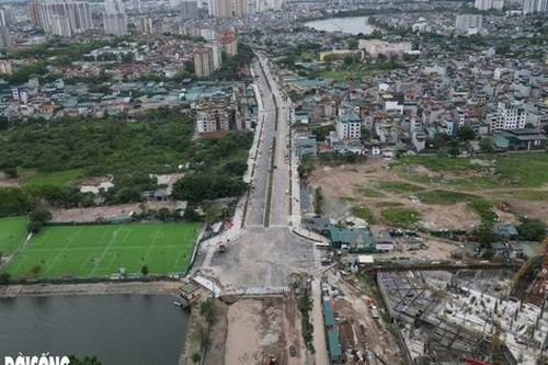 Hoàn thành 300m cuối cùng đường Vành đai 2,5 đoạn Đầm Hồng - Quốc lộ 1A sau 12 năm