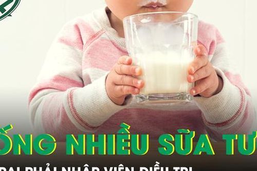 Bé trai nhập viện vì uống nhiều sữa tươi, bác sĩ lưu ý các sai lầm khi cho trẻ uống sữa