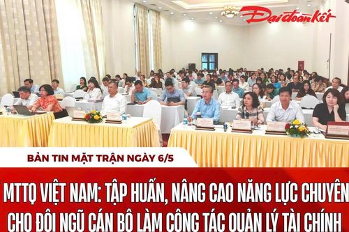 Bản tin Mặt trận sáng 6/5