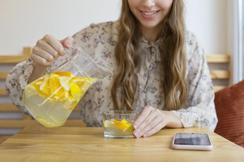 Nước uống giúp mát gan