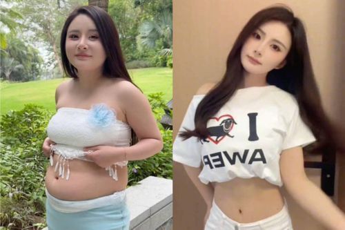 Cô gái Trung Quốc gây sốt sau khi giảm 21,5 kg trong 4 tháng
