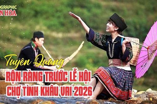 (Infographic) Tuyên Quang rộn ràng trước Lễ hội Chợ tình Khâu Vai 2026
