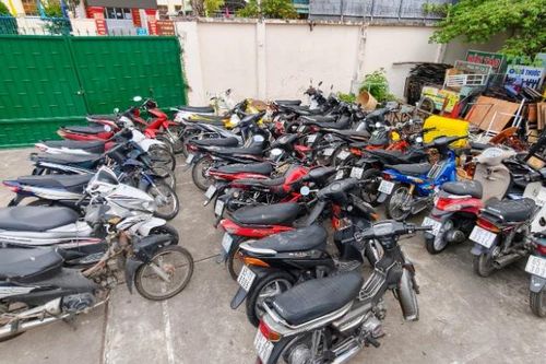 Cần Thơ triệt phá vụ trộm nhiều xe mô-tô ở khu dân cư