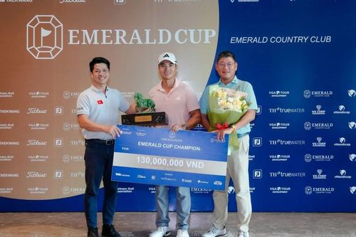 Trần Lê Duy Nhất vô địch Giải golf Emerald Cup 2026