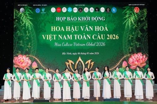Cuộc thi 'Hoa hậu Văn hóa Việt Nam toàn cầu 2026' kết nối và lan tỏa giá trị văn hóa dân tộc