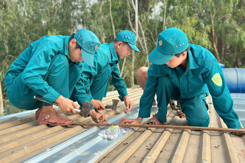 Chốt dân quân trên tuyến đầu biên giới Tây Ninh