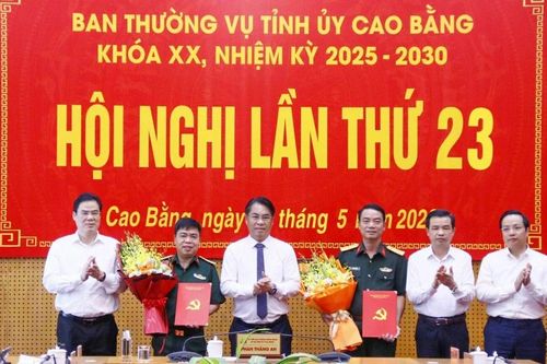 Cao Bằng công bố các quyết định của Ban Bí thư về công tác cán bộ