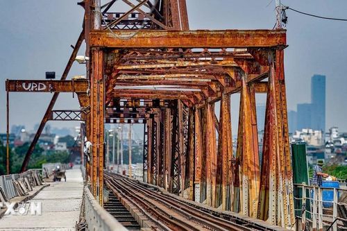 Hà Nội đẩy nhanh tiến độ sửa chữa cầu Long Biên