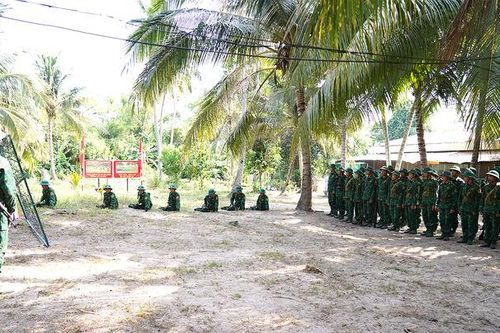 Quyết tâm hoàn thành nhiệm vụ trên thao trường