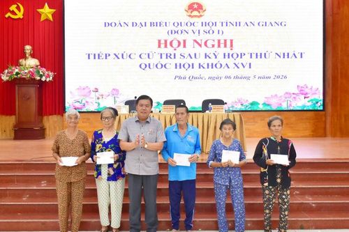 Đoàn Đại biểu Quốc hội tỉnh An Giang tiếp xúc cử tri đặc khu Phú Quốc