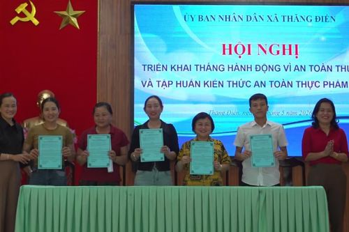 Cơ sở sản xuất, kinh doanh ký kết an toàn thực phẩm