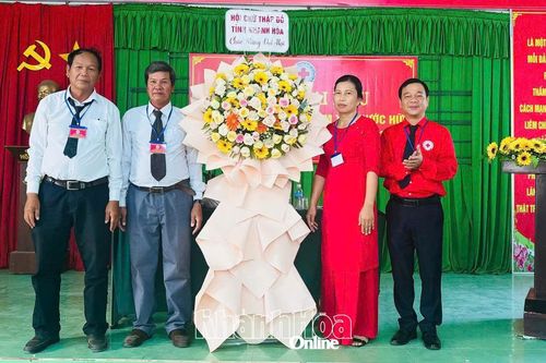 Đại hội đại biểu Hội Chữ thập đỏ xã Phước Hữu lần thứ I