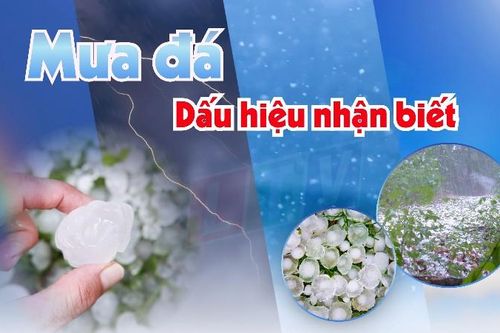 Mưa đá: Dấu hiệu nhận biết