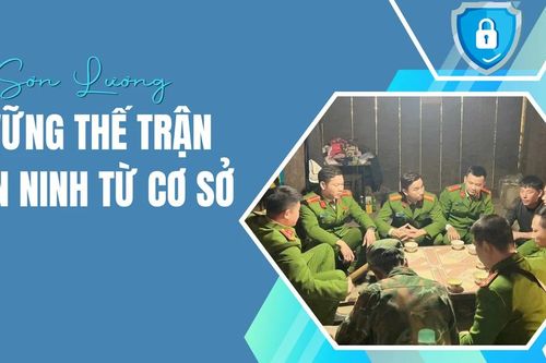 Sơn Lương: Vững thế trận an ninh từ cơ sở