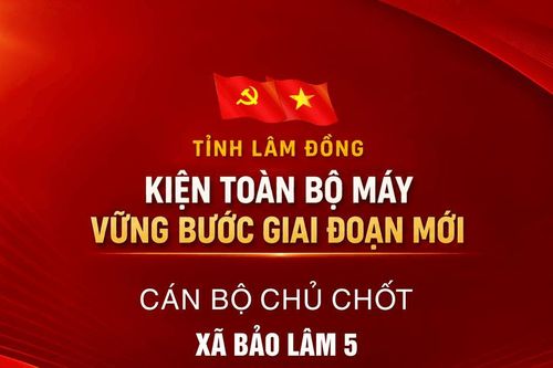 Cán bộ chủ chốt xã Bảo Lâm 5