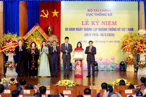 Cục Thống kê Kỷ niệm 80 năm Ngày Thành lập ngành Thống kê Việt Nam và đón nhận Huân chương Lao động hạng Nhất