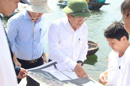 Đà Nẵng kiểm tra tiến độ dự án chống xói lở bờ biển Hội An