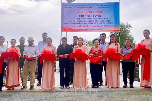 Có cầu bắc qua Kênh 7000, nhiều hộ dân xã Phong Hiệp hết cảnh lụy đò