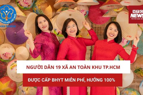 Người dân 19 xã, phường an toàn khu cách mạng tại TP.HCM được cấp BHYT miễn phí