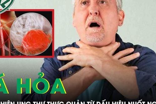 Người đàn ông tá hỏa phát hiện mắc ung thư thực quản từ dấu hiệu nuốt nghẹn