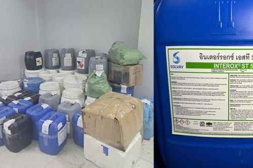 Triệt phá đường dây sản xuất giấm giả từ acid công nghiệp tại TPHCM