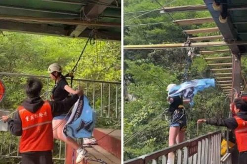 Vụ xích đu vách đá ở Trung Quốc: Vì sao nạn nhân cảnh báo mà nhân viên vẫn thả?