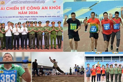 Mãn nhãn những màn bứt tốc, đua sức của lực lượng Công an Thủ đô