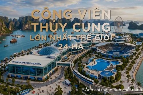 Hạ Long gọi tên kỳ quan mới: Công viên Thủy cung lớn nhất thế giới quy mô 24ha