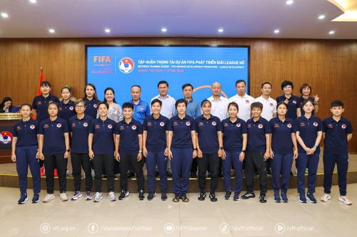 Khai mạc Chương trình tập huấn trọng tài Dự án FIFA phát triển bóng đá nữ