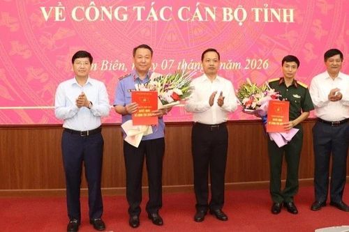 Điện Biên công bố quyết định của Ban Bí thư về công tác cán bộ