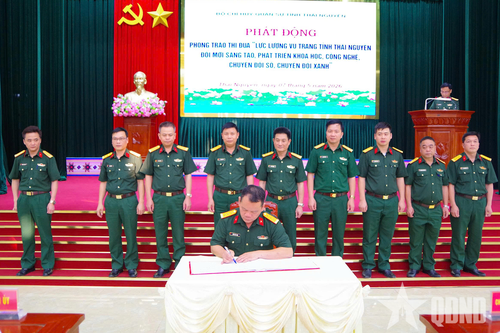 LLVT tỉnh Thái Nguyên thi đua phát triển khoa học, công nghệ, chuyển đổi số