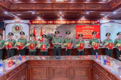 Tuyển chọn 29 công dân vào công tác trong ngành Công an