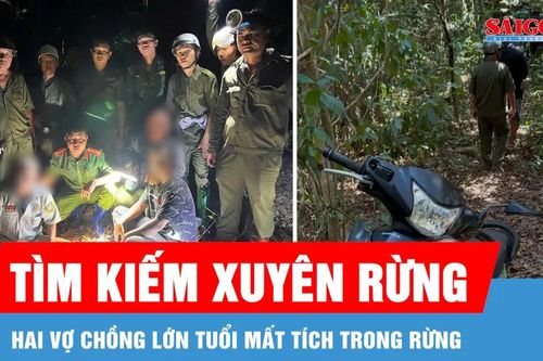 TPHCM: Tìm thấy vợ chồng lớn tuổi mất tích trong rừng, người vợ không qua khỏi