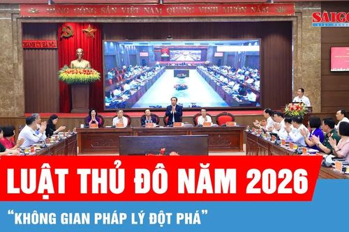 Luật Thủ đô năm 2026: Không gian pháp lý đột phá để Hà Nội phát triển bền vững