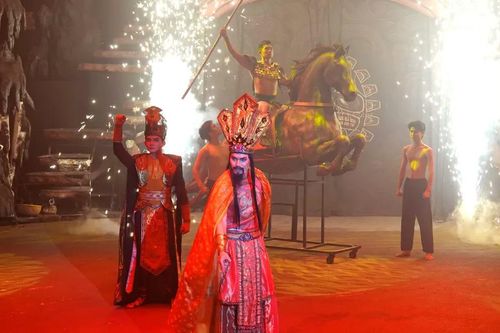 Đặc sắc vở kịch xiếc 'Thánh Gióng hùng thiêng sử tích'