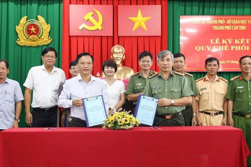 Sở GD&ĐT TP Cần Thơ và Công an TP Cần Thơ chung tay đảm bảo an toàn trường học