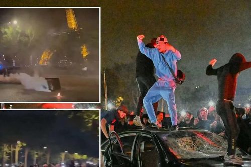 Đường phố Paris hỗn loạn sau tấm vé vào chung kết Champions League của PSG