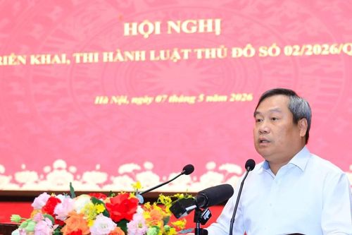 Chủ tịch Hà Nội đặt thời hạn hoàn thành hơn 150 nhiệm vụ triển khai Luật Thủ đô 2026