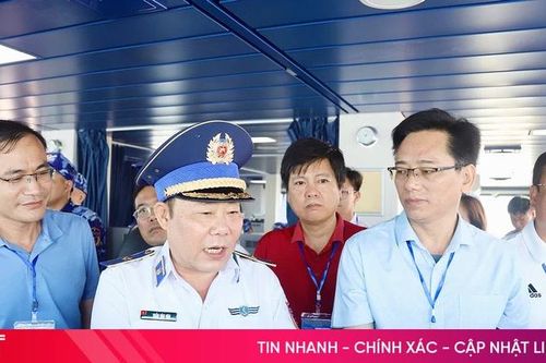 Bộ Tư lệnh Vùng Cảnh sát biển 1 gặp mặt các đoàn công tác thăm khu vực biển, đảo gần bờ